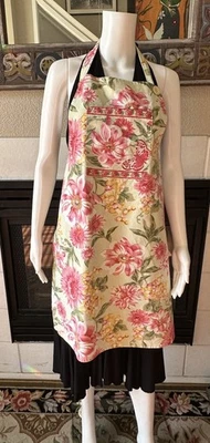 Delantal April Cornell estilo algodón floral tamaño completo Foto 1 de 4