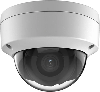 REAL HD 4MP IP POE Vandal Dome Camera Full Metal Housing 2.8mm Wide Angle w/Mic - Image 1 of 4