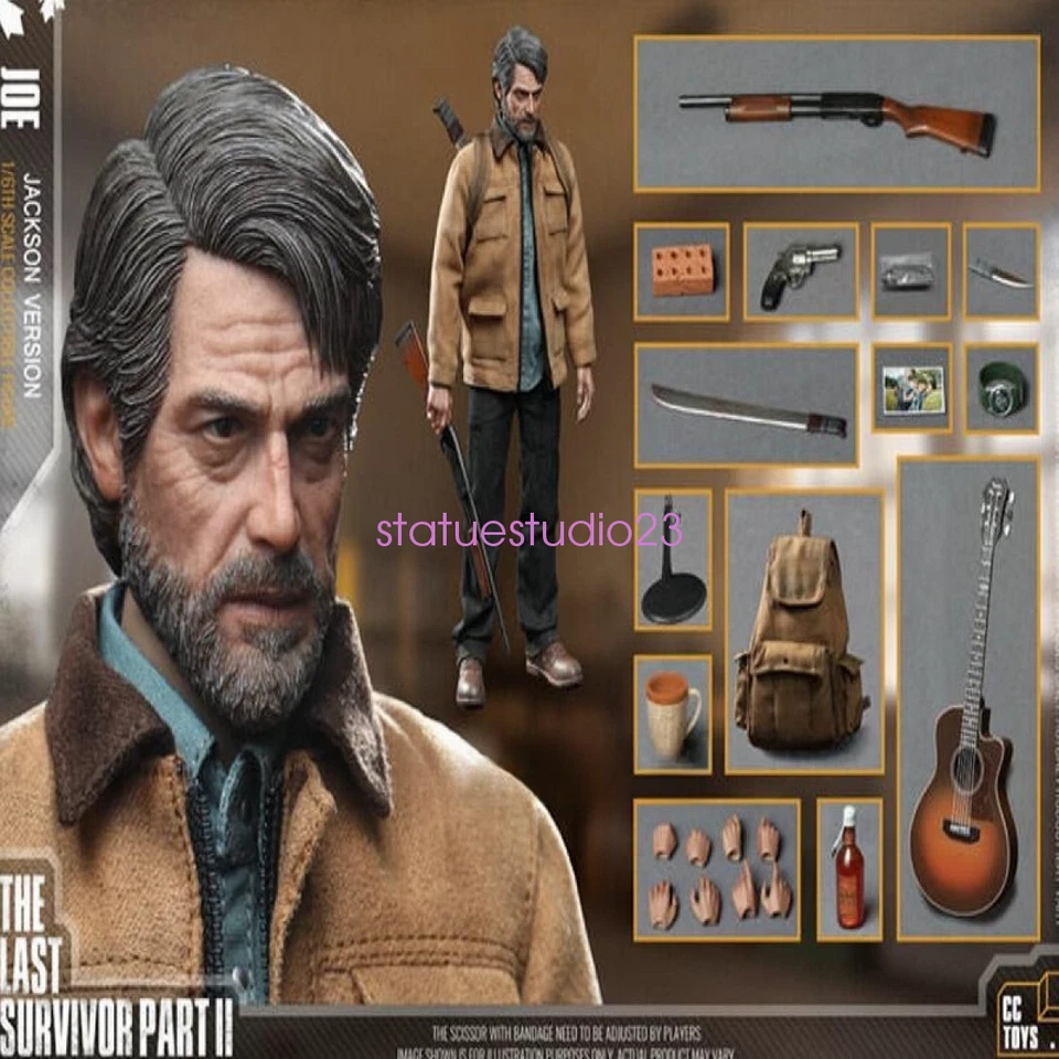 CCTOYS The Last of Us 2 Joel 1/6 Action Figure Model Toy Collectible Box - Photo 1/1