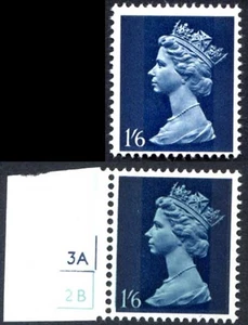 SG743Eva 1/6 mit grünlichblau weggelassen U/M - Bild 1 von 1