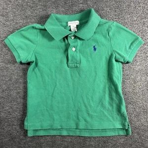 Ralph Lauren Polo grün Hemd Kleinkind 18 Monate gebraucht, in einwandfreiem Zustand - Bild 1 von 7