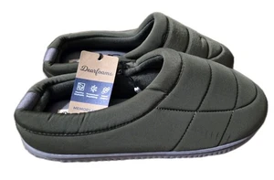 Dearfoams Arlo Clog Herren Medium 9-10 olivgrün drinnen/draußen Hausschuhe neu - Bild 1 von 9