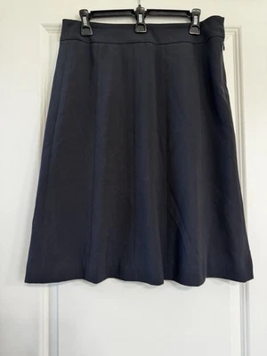 Falda Jones Wear Talla 8 Negra Elastizada Cremallera Lateral Foto 1 de 3