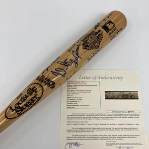 1969 New York Mets World Series Champs Team Signed Bat Nolan Ryan Tom Seaver JSA - Picture 1 of 12
