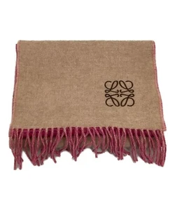 Loewe Schal Anagramm Rosa Farbe Kaschmirmischung - Bild 1 von 5