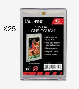 Portatarjetas magnético Ultra Pro VINTAGE One-Touch 35pt punto, CAJA de 25 - Imagen 1 de 2