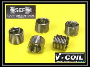 3/8 BSF x 1.5D V Coil - Fits Helicoil - Wire Thread Repair Inserts (QTY 5) - Picture 1 of 1