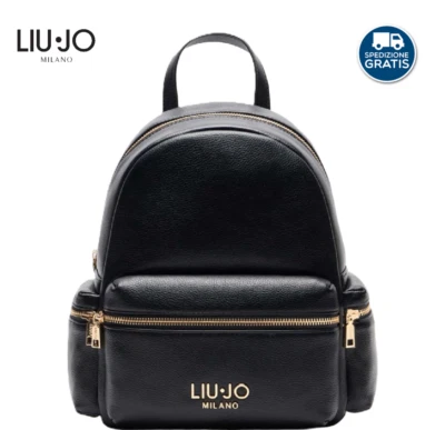 Zaino Donna Liu Jo Nero AA5136 E0033 - Immagine 1 di 4