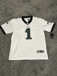 NWT Men’s Nike Jalen Hurts White Eagles Jersey. XLarge - Picture 1 of 2