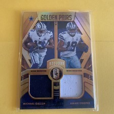 2021 Panini Gold Standard! Michael Gallup, Amari Cooper #'d/299 COWBOYS!!