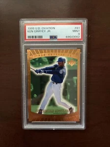 1999 U.D. Ovation #81 Ken Griffey JR Seattle Mariners PSA 9 Fresh Grade! POP 2 - Picture 1 of 2