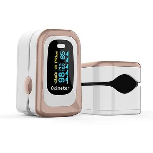Blutsauerstoffsättigung Fingerspitze Pulsoximeter Fleckenkontrolle OLED Gesundheitsmonitor