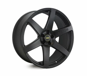 22x9.5 Simmons S6 Matte Black NCT 5/108 P25 Wheel - Picture 1 of 1