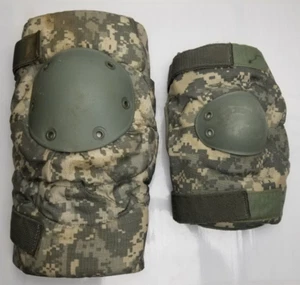 Almohadillas tácticas de rodilla y codo del ejército de los Estados Unidos Bijans/Alta PE, ACU, GRANDES, en muy buen estado - Imagen 1 de 11