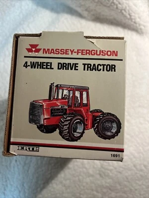 Massey Ferguson 4-wheel Drive Tractor 1/32 Scale Original Box Only By Ertl - Image 1 of 4