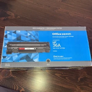 Office Depot HP 36A wiederaufbereitete Laser-Tonerkassette - Bild 1 von 4