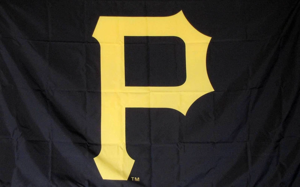 LOGOTIPO DE PIRATAS DE PITTSBURGH SOLO BANDERA 3X5 Foto 1 de 1