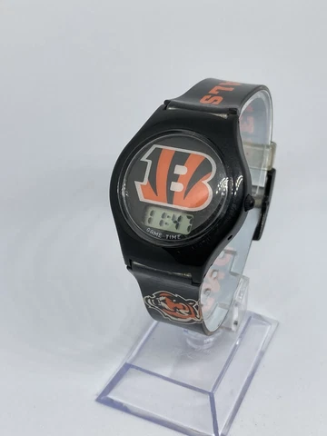 Vintage Cincinnati Bengals Fan Series by Game Time Plastic Digital Watch Cover