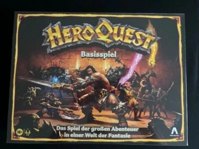 Hero Quest Basisspiel Fantasy Brettspiel Avalon Hill Strategie Deutsch NEU OVP - Bild 1 von 4