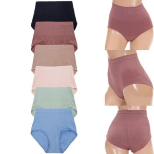 12er Pack Damen Basic Einfarbig Stretch Sternenmuster Mieder Panty Unterwäsche - Bild 1 von 12