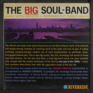 JOHNNY GRIFFIN: the big soul-band Riverside Records 12" LP 33 RPM - Picture 1 of 3