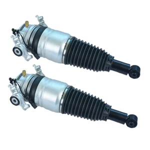Pair Rear Air Suspension Shock Strut For Porsche Cayenne 92A 958 Touareg 11-18 - Picture 1 of 6