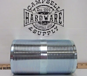 Manguera reparadora, 6", manguera barba, 10-1/4" L, acero chapado - Imagen 1 de 2
