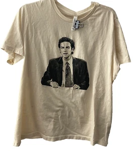 Norm Macdonald SNL Weekend Update T-Shirt by Bella Canvas, Men's XL, Beige - Picture 1 of 6