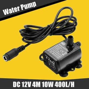 Mini bomba de agua sumergible DC 12V 4M 10W 400L/H caudal motor sin escobillas - Imagen 1 de 5