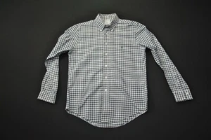 Brooks Brothers Green Blue Shirt Medium M Check Plaid 525CL - Picture 1 of 4