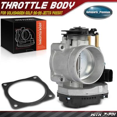 Throttle Body with Sensor for Volkswagen VW EuroVan 99-01 Golf Jetta Passat 2.8L - Image 1 of 4