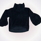 Lululemon black teddy turtleneck cropped sweater/sweatshirt | Sz XS (NO SIZE TAG