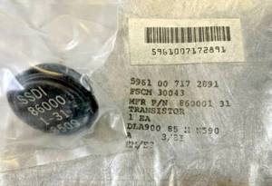 SSDI 860001-31 TRANSISTOR DC: 8509 GOLD LEADS 5961-00-717-2891 - Picture 1 of 4