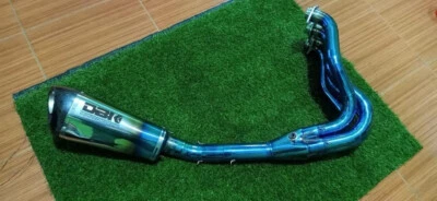 Sistema de escape completo 4 en 1 apto para Kawasaki Ninja ZX6R 2013-2018 (ZX636E/F) Foto 1 de 4