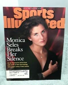 Sports Illustrated Monica Seles Breaks Her Silence from Tennis July 17 1995 GOOD