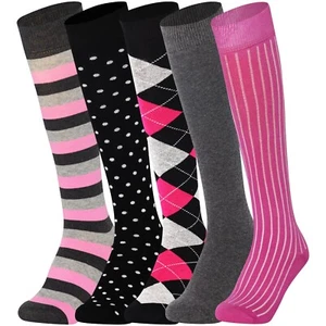 Mysocks Unisex Knie mehrere Muster 5 Paar Socken Box - Bild 1 von 9