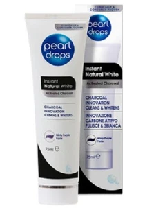 Dentifricio Pearl Drops Instant Natural White Carbone Attivo 75ml - Picture 1 of 1