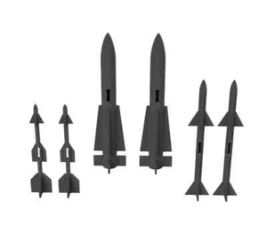 GI Joe SKYSTRIKER Missile Bomb Replacement Reproductions Weapons Spare Repair - Picture 1 of 10