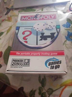 Travel Monopoly Portable Compact Property Trading Board Game 2005 Travel Game - Image 1 of 2