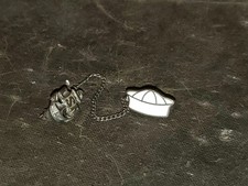 WWII US Navy Enlisted Sweetheart Pin Set