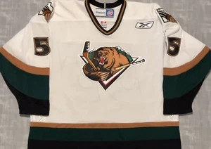 Vintage CCM Utah Denver Grizzlies Ric Jackman Hockey Jersey - Picture 1 of 12