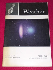 WEATHER - HIGH ATMOSPHERE - April 1968 Vol XXIII #4 - Picture 1 of 1