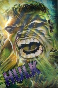 HULK Lenticular Print 2018 Colossal Loot Crate Exclusive Bruce Banner 6"x9" - Bild 1 von 12