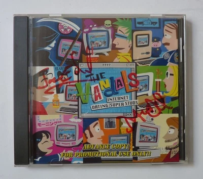 The Vandals Internet Dating Super Studs Advance CD Promo Signed - Image 1 of 4