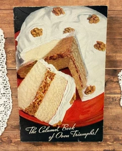 Calumet Book of Oven Triumphs Recipe Booklet 1934 General Foods Baking Cookbook - Imagen 1 de 9