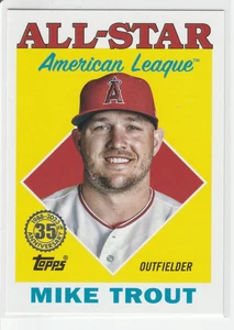Mike Trout 2023 Topps Series 2 1988 Topps All-Star Baseball #88AS-2 LA Angels - Bild 1 von 2
