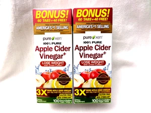 2-Purely Inspired Apple Cider Vinegar Green Coffee Capsules Weight Loss 200 tabs - Picture 1 of 4