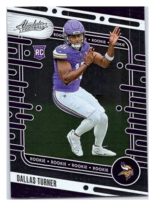 Dallas Turner #117 2024 Panini Absolute Football RC - Picture 1 of 2