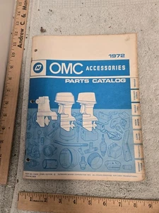 OMC outboard marine corp, parts accessories catalog, 1972 - Foto 1 di 1
