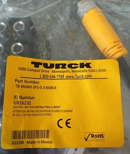 Turck TB-8M8M-3P2 BSM14. 8-Port Anschlussdose Aktor/Sensor. NEU. Kostenloser Versand - Bild 1 von 6